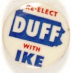 Re-Elect Duff With Ike
