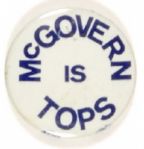 McGovern is Tops