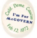 McGovern California Caucus