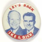 Lets Back Ike and Dick