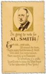 Al Smith Postcard