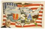FDR Arsenal of Democracy Postcard