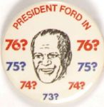 President Ford, Pick a Year