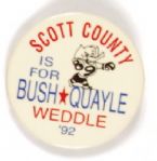 Scott County for Bush