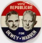 Dewey-Warren Vote Republican
