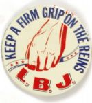 LBJ Firm Grip on the Reins