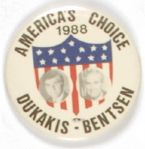 Dukakis-Bentsen Americas Choice