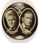 LaFollette, Wheeler Rare Jugate