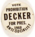Decker Prohibition Party