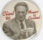 Clinton Eastwood Mayor 1986