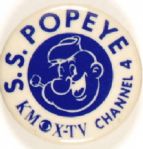 Popeye TV Pin, KMOX