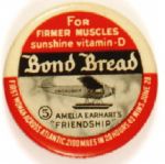 Earhart, Bond Bread Ad Pin