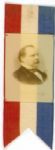 Cleveland Ribbon with Celluloid Portrait