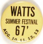 Watts Summer Festival