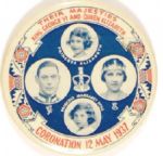 King George VI Coronation Mirror