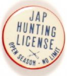 Jap Hunting License