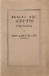 Cox Ohio Inaugural Address