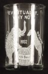 FDR-Hoover Prohibition Glass