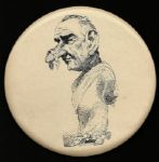 LBJ Roman Emperor 6 Inch Pin