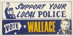 Wallace Support Your Local Police License