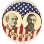 Bryan and Kern Rare 1908 Jugate