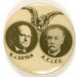 Bryan, A.E. Lee Rare South Dakota Coattail