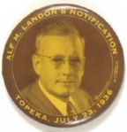 Alf Landon Notification Day