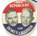 Rare Dewey-Warren Jugate