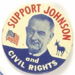 Support Johnson and Civil Rights