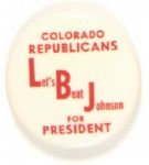 Colorado Republicans, Let’s Beat Johnson