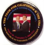 Bush and Arnold, Team for California