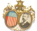 Roosevelt Framed Celluloid