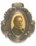 Taft Celluloid and Pewter Fob