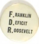 Franklin Deficit Roosevelt