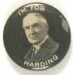 Im for Harding