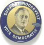 Support Roosevelt Vote Democratic