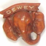 Dewey Elephant Pin