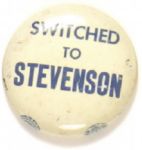 Switched to Stevenson