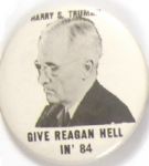 Truman Anti Reagan Pin