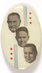 Rare LBJ North Dakota Coattail