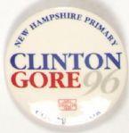 Clinton-Gore New Hampshire Primary