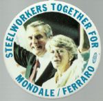 Mondale-Ferraro Steelworkers