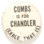 Combs is for Chandler, Kentucky