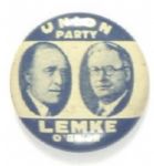 Lemke Union Party Jugate