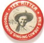 Tex Ritter Singing Cowboy