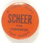 Scheer for Congress, anti Vietnam War