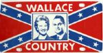 Wallace Country License Plate