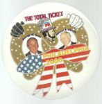 Bush 2000 6 Inch Pretzel Pin