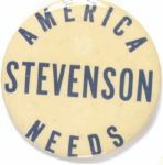 America Needs Stevenson