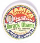 Tampa Welcomes Barack Obama